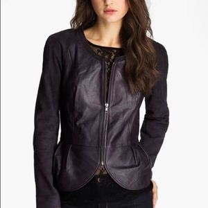 Hinge Suede and Leather Jacket